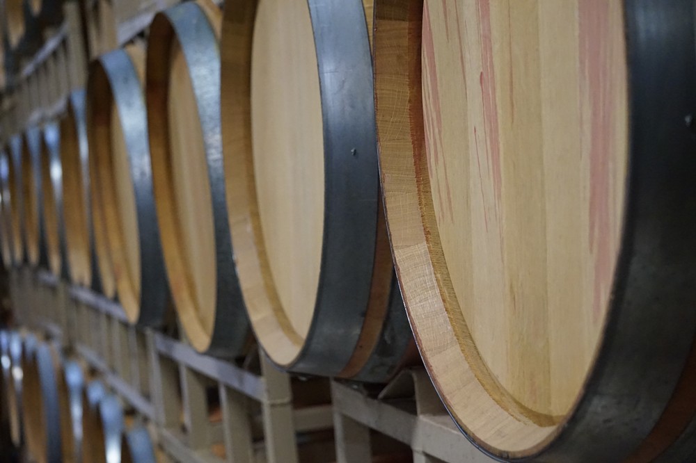 DeLIlle Cellars Barrels