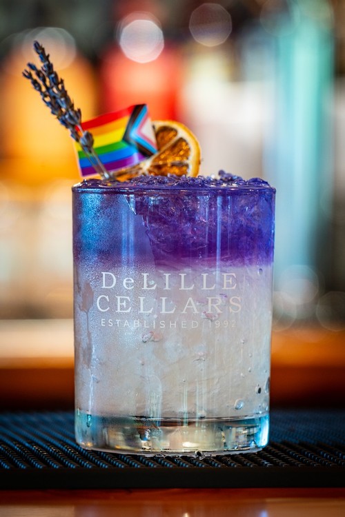 Pride Cocktail at The Lounge Restaurant