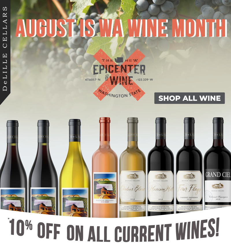 DeLille Cellars Wine Month Offers and Deals