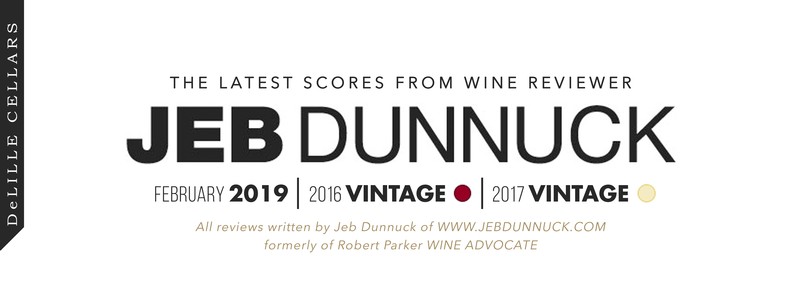 DeLille Cellars scores from Jeb Dunnuck! 90 point wines from Washington State
