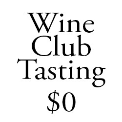 Wine Club Tasting